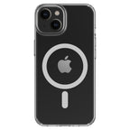Hybrid Force + Snap - Apple iPhone 14, iPhone 13 Case MagSafe Compatible - Clear, Rear View Transparent Back with Phone
