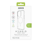 Hybrid Force + Snap - Apple iPhone 14 Pro Max Case MagSafe Compatible - Clear, showcasing product packaging in white