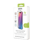 OptiGuard Eco Glass Plus - iPhone 15 Plus | iPhone 14 Pro Max Screen Protector - Clear | Black Frame