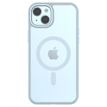 HYBRID SOFT + SNAP for iPhone 15 Plus - Clear / Blue