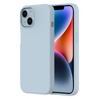 Touch Pure + Snap - Apple iPhone 15 Plus Case MagSafe Compatible - Blue, Side and Back View with Screen Display