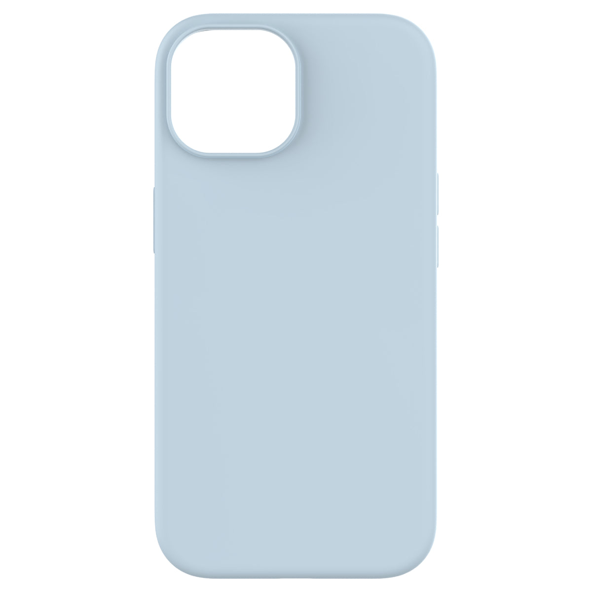 Touch Pure + Snap - Apple iPhone 15 Plus Case MagSafe Compatible - Blue, Rear View Rigid Back Without Phone