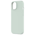 Touch Pure + Snap - Apple iPhone 15 Plus Case MagSafe Compatible - Green, Angled Rear View Rigid Back Without Phone