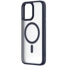 HYBRID SOFT + SNAP for iPhone 15 Pro Max - Clear / Blue Titanium