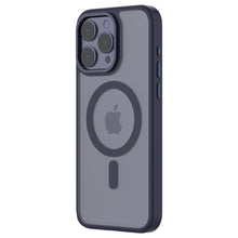 HYBRID SOFT + SNAP for iPhone 15 Pro Max - Clear / Blue Titanium