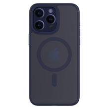 HYBRID SOFT + SNAP for iPhone 15 Pro Max - Clear / Blue Titanium