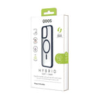 Hybrid Soft + Snap - Apple iPhone 15 Pro Max Case MagSafe Compatible - Clear Blue Titanium, showcasing product packaging in white