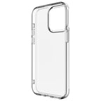 Hybrid - Apple iPhone 15 Pro Max Case - Clear, Angled Front View Without Phone