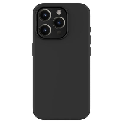 Touch Pure + Snap - Apple iPhone 15 Pro Max Case MagSafe Compatible - Black Titanium, Rear View Rigid Back with Phone
