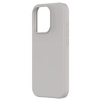 Touch Pure + Snap - Apple iPhone 15 Pro Max Case MagSafe Compatible - Natural Titanium, Angled Rear View Rigid Back Without Phone