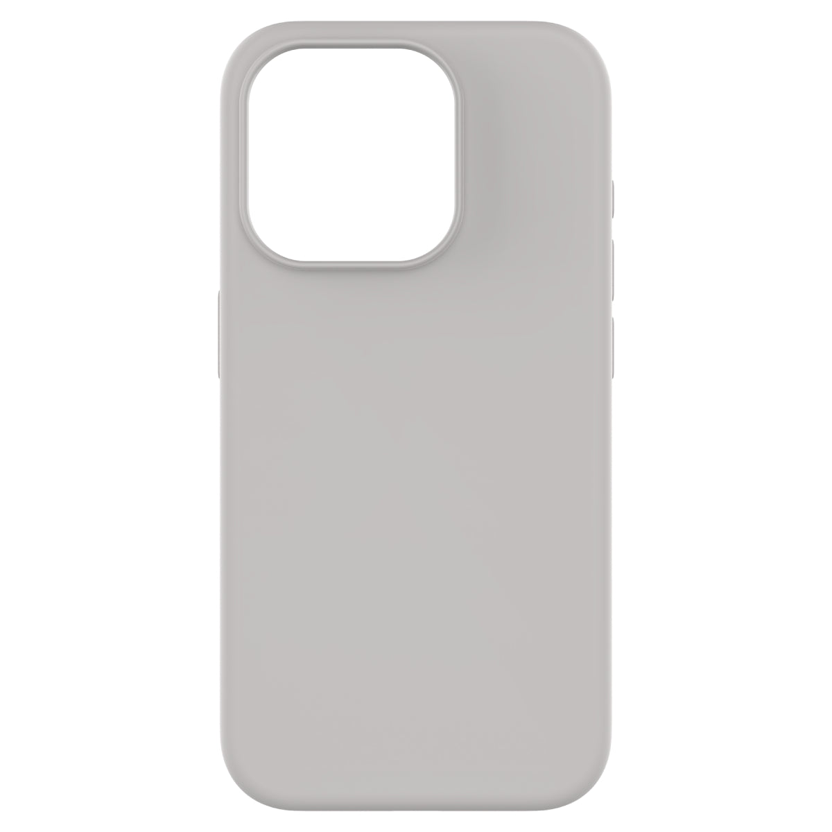Touch Pure + Snap - Apple iPhone 15 Pro Max Case MagSafe Compatible - Natural Titanium, Rear View Rigid Back Without Phone