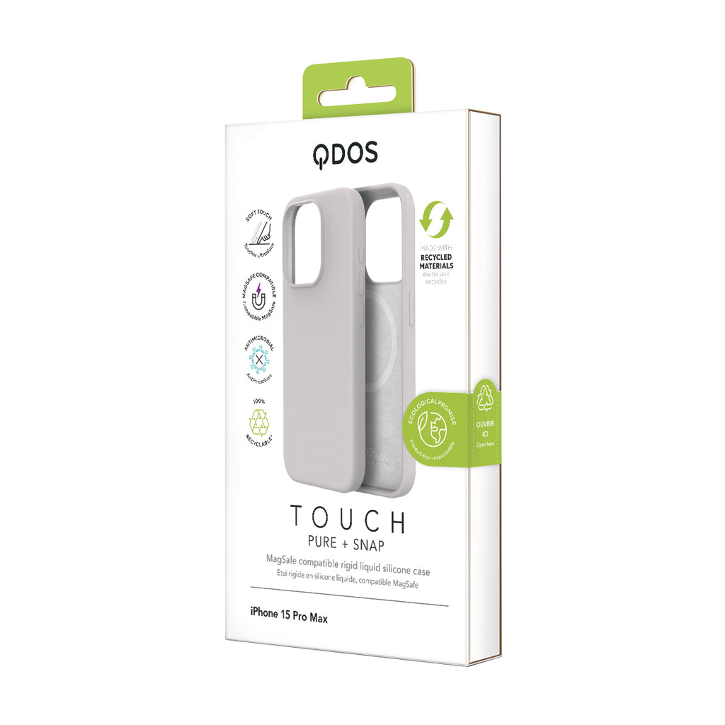 Touch Pure + Snap - iPhone 15 Pro Max Case MagSafe Compatible - Starlight