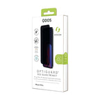 OptiGuard Eco Glass Privacy - Apple iPhone 15 Pro Screen Protector - Privacy Black, showcasing product packaging in white