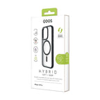 Hybrid Soft + Snap - Apple iPhone 15 Pro Case MagSafe Compatible - Clear Black Titanium, showcasing product packaging in white