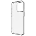Hybrid - Apple iPhone 15 Pro Case - Clear, Angled Front View Without Phone