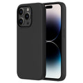 Touch Pure + Snap - Apple iPhone 15 Pro Case MagSafe Compatible - Black, Side and Back View with Screen Display