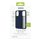 Touch Pure + Snap - Apple iPhone 15 Pro Case MagSafe Compatible - Blue, showcasing product packaging in white