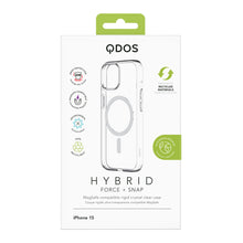 HYBRID FORCE + SNAP for iPhone 15 - Clear