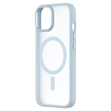 HYBRID SOFT + SNAP for iPhone 15 - Clear / Blue