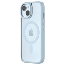 HYBRID SOFT + SNAP for iPhone 15 - Clear / Blue