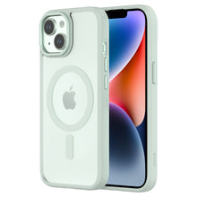 HYBRID SOFT + SNAP for iPhone 15 - Clear / Green