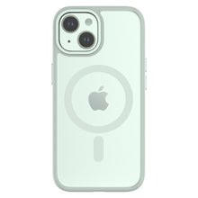 HYBRID SOFT + SNAP for iPhone 15 - Clear / Green