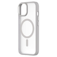 HYBRID SOFT + SNAP for iPhone 15 - Clear / Grey