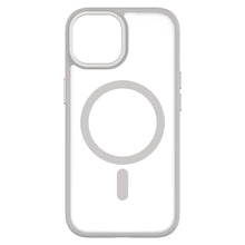 HYBRID SOFT + SNAP for iPhone 15 - Clear / Grey