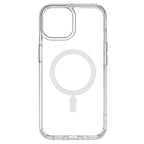Hybrid Force + Snap - Apple iPhone 15 Case MagSafe Compatible - Clear, Rear View Transparent Back Without Phone