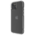 Hybrid - Apple iPhone 15 Case - Clear, Angled Rear View Transparent Back with Phone