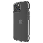 Hybrid - Apple iPhone 15 Case - Clear, Angled Rear View Transparent Back with Phone