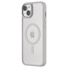 HYBRID SOFT + SNAP for iPhone 15 Plus - Clear / Grey