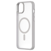 HYBRID SOFT + SNAP for iPhone 15 Plus - Clear / Grey