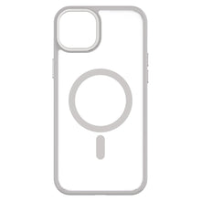 HYBRID SOFT + SNAP for iPhone 15 Plus - Clear / Grey