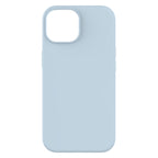 Touch Pure + Snap - Apple iPhone 15 Case MagSafe Compatible - Blue, Rear View Rigid Back Without Phone