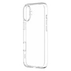 Hybrid - Apple iPhone 16 Plus Case - Clear, Angled View Transparent Back Without Phone
