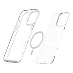 Hybrid Drop + Snap - Apple iPhone 16 Pro Max Case MagSafe Compatible - Clear, showcasing case built materials