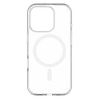 Hybrid Drop + Snap - Apple iPhone 16 Pro Case MagSafe Compatible - Clear, Rear View Transparent Back without Phone