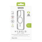 Hybrid Soft  + Snap - Apple iPhone 16 Pro Case MagSafe Compatible - Clear Natural Titanium, showcasing product packaging in white