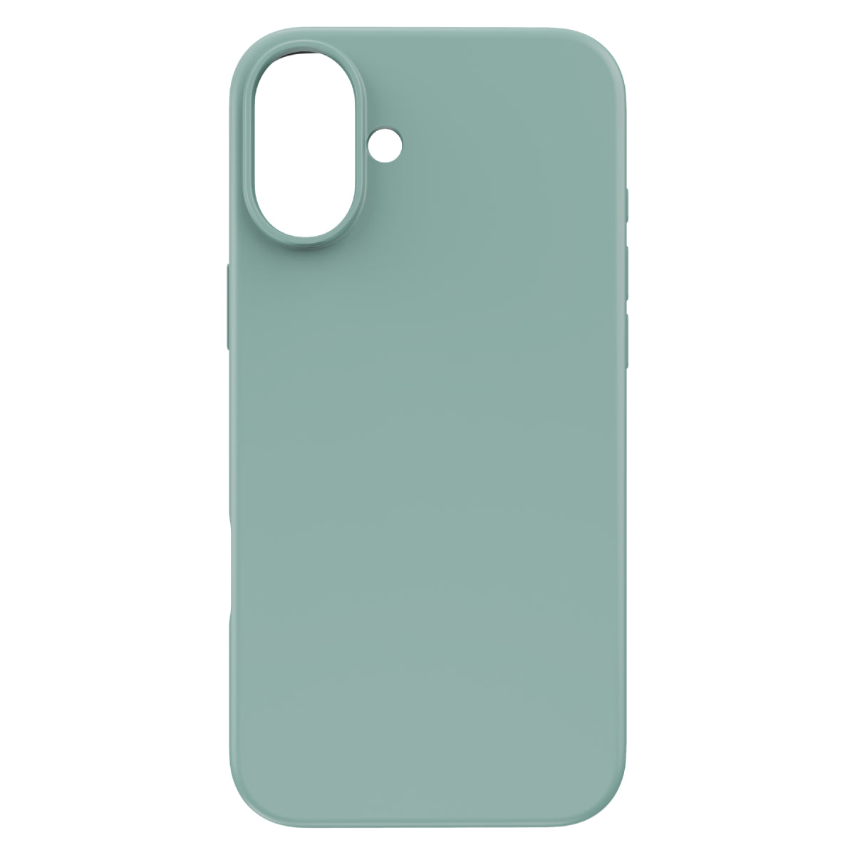 Touch Pure + Snap - Apple iPhone 16 Plus Case MagSafe Compatible - Teal, Rear View Rigid Back Without Phone