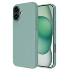 Touch Pure + Snap - Apple iPhone 16 Plus Case MagSafe Compatible - Teal, Side and Back View with Screen Display