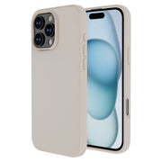 Touch Pure + Snap - Apple iPhone 16 Pro Max Case MagSafe Compatible - Desert Titanium, Side and Back View with Screen Display