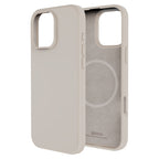 Touch Pure + Snap - Apple iPhone 16 Pro Max Case MagSafe Compatible - Desert Titanium, Side and Back View Without Phone