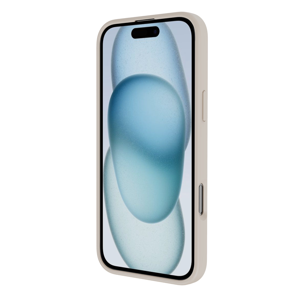 Touch Pure + Snap - Apple iPhone 16 Pro Max Case MagSafe Compatible - Desert Titanium, Angled Front View with Screen Display