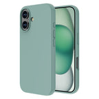 Touch Pure + Snap - Apple iPhone 16 Case MagSafe Compatible - Teal, Side and Back View with Screen Display