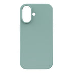 Touch Pure + Snap - Apple iPhone 16 Case MagSafe Compatible - Teal, Rear View Rigid Back Without Phone