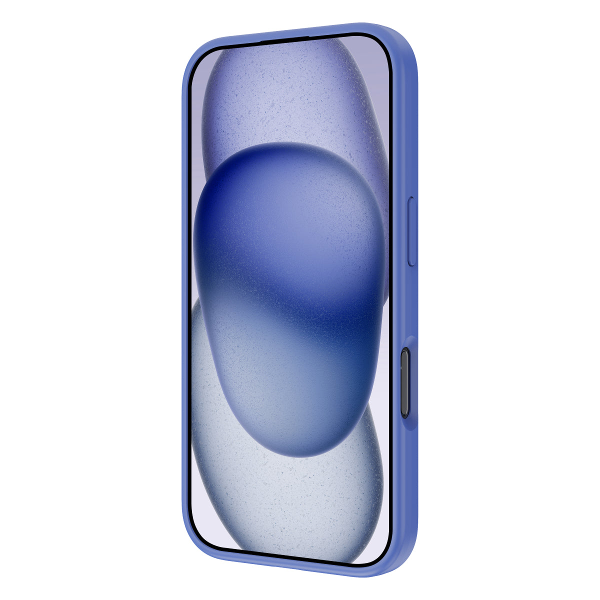 Touch Pure + Snap - Apple iPhone 16 Case MagSafe Compatible - Ultramarine, Angled Front View with Screen Display