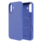 Touch Pure + Snap - Apple iPhone 16 Case MagSafe Compatible - Ultramarine, Side and Back View Without Phone