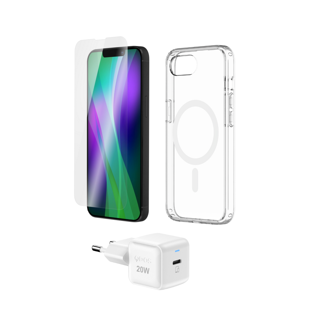 Starter Pack (EU Plug) - iPhone 16e - White