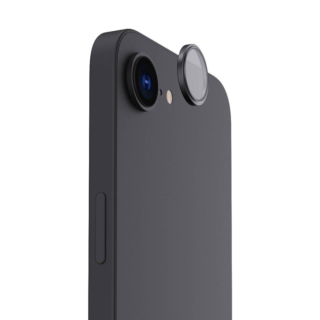 OptiRings - iPhone 17e | 16e Camera Lens Protector - Black